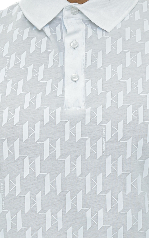 KARL LAGERFELD MEN-Tricou polo cu imprimeu